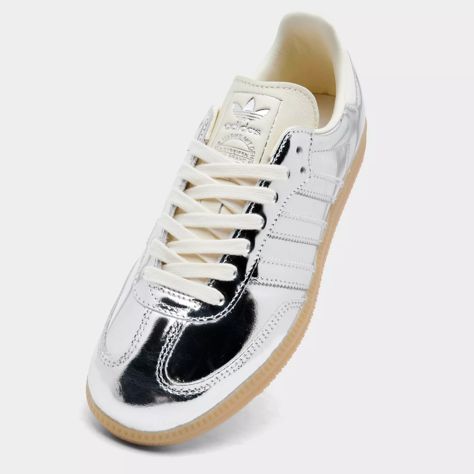 【預訂】ADIDAS SAMBA OG 金屬銀-WOMEN