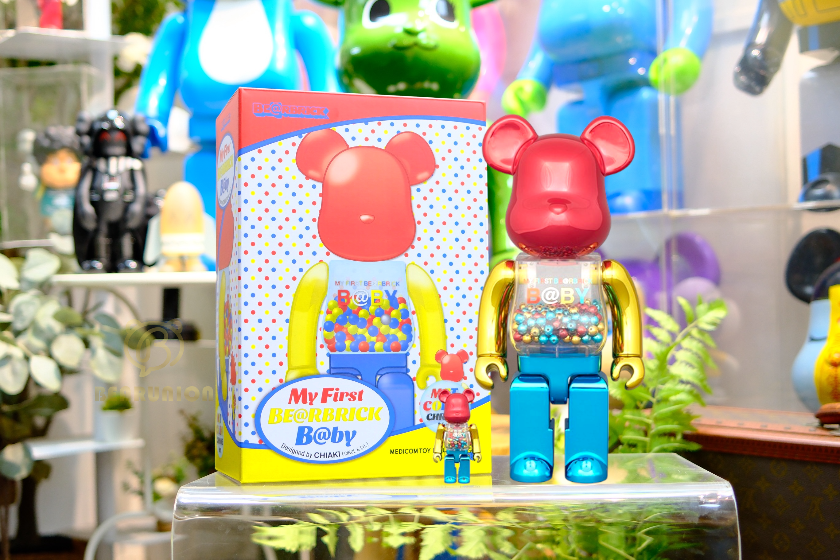🎏預訂🎏Bearbrick 400% 100% MY FRIST B@BY MCT COLOR CHROME