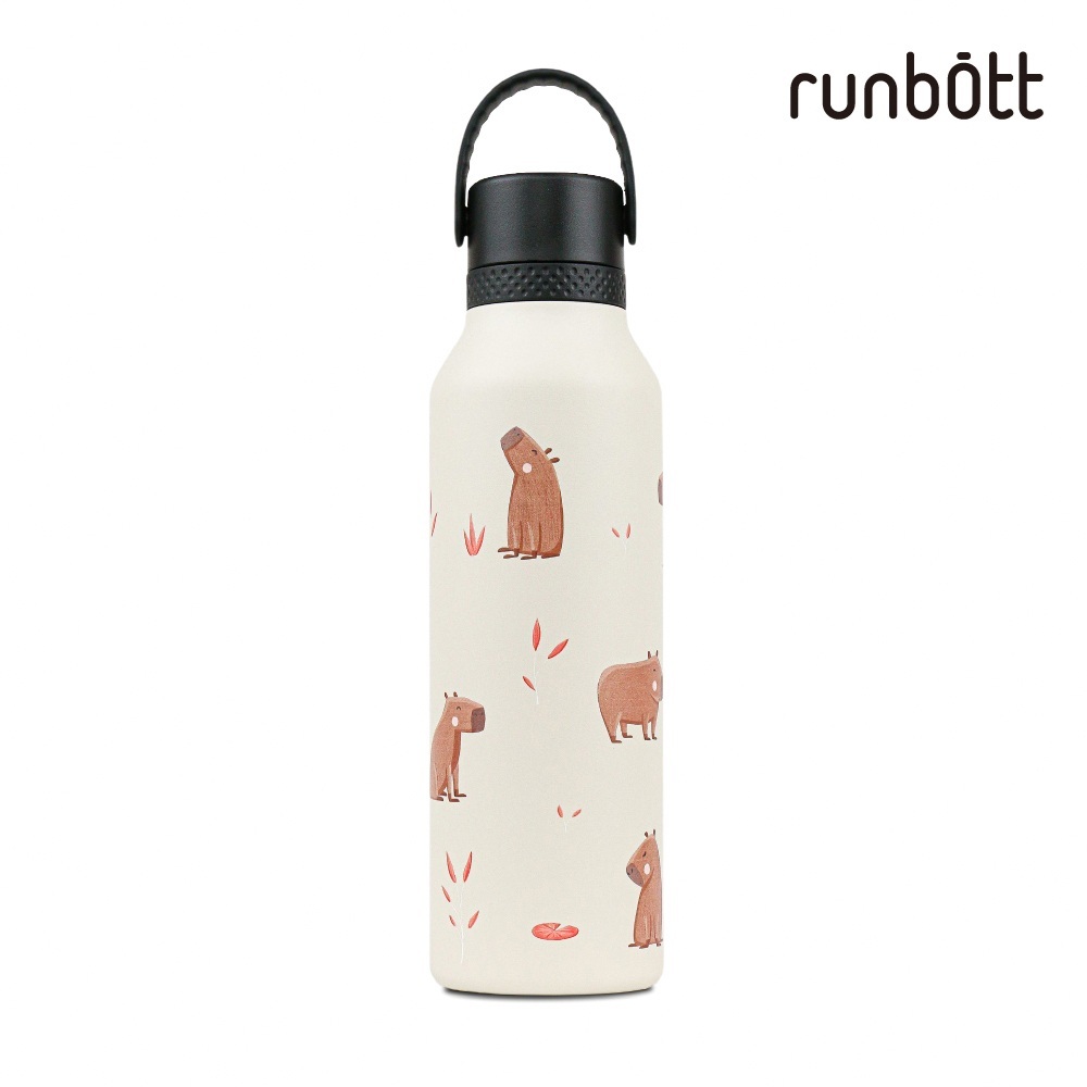 【runbott】Mii 輕量陶瓷保溫瓶600ml_卡皮巴拉