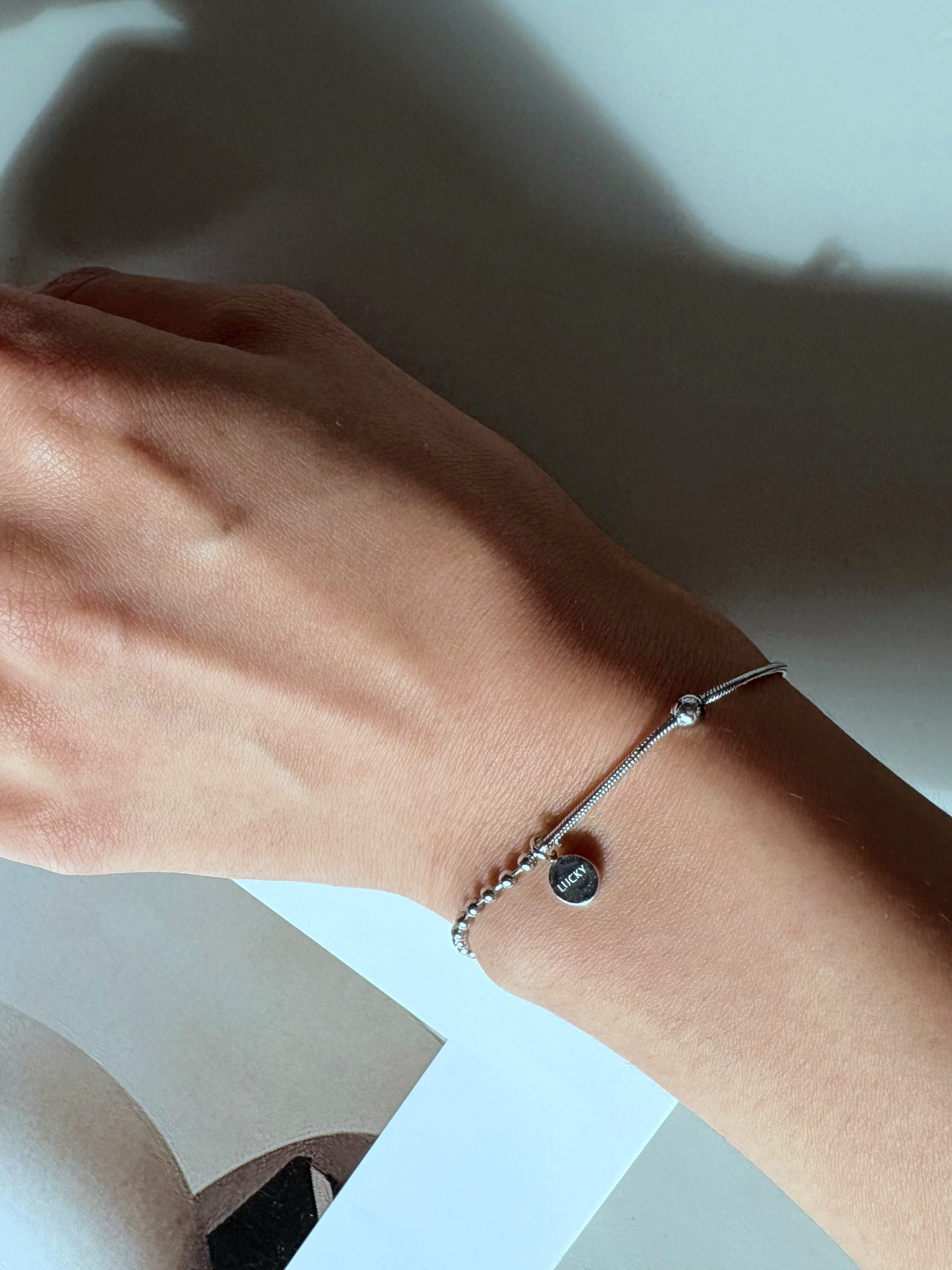 MG good luck bracelet