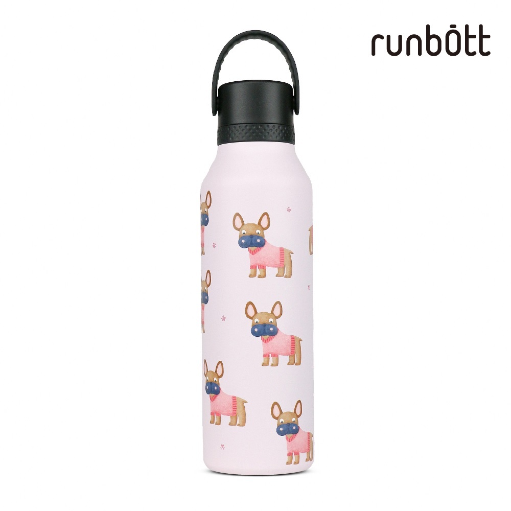 【runbott】Mii 輕量陶瓷保溫瓶600ml_鬥牛犬