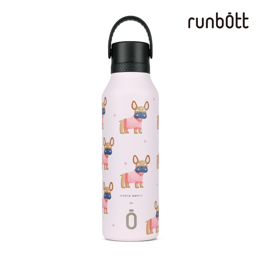 【runbott】Mii 輕量陶瓷保溫瓶600ml_鬥牛犬