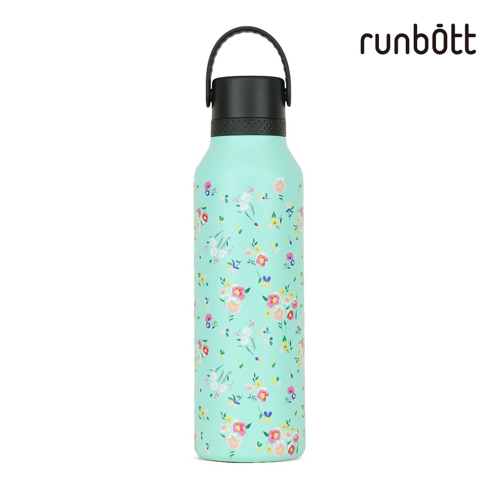 【runbott】Mii 輕量陶瓷保溫瓶600ml_草本花園