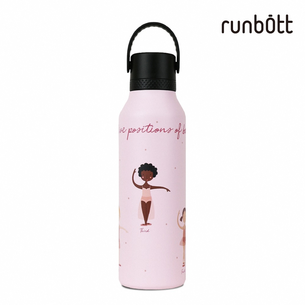 【runbott】Mii 輕量陶瓷保溫瓶600ml_芭蕾女孩