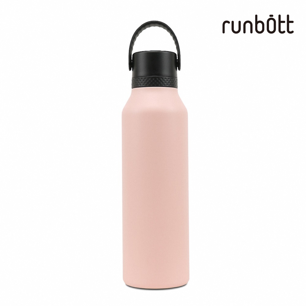 【runbott】Mii 輕量陶瓷保溫瓶600ml_春日櫻粉