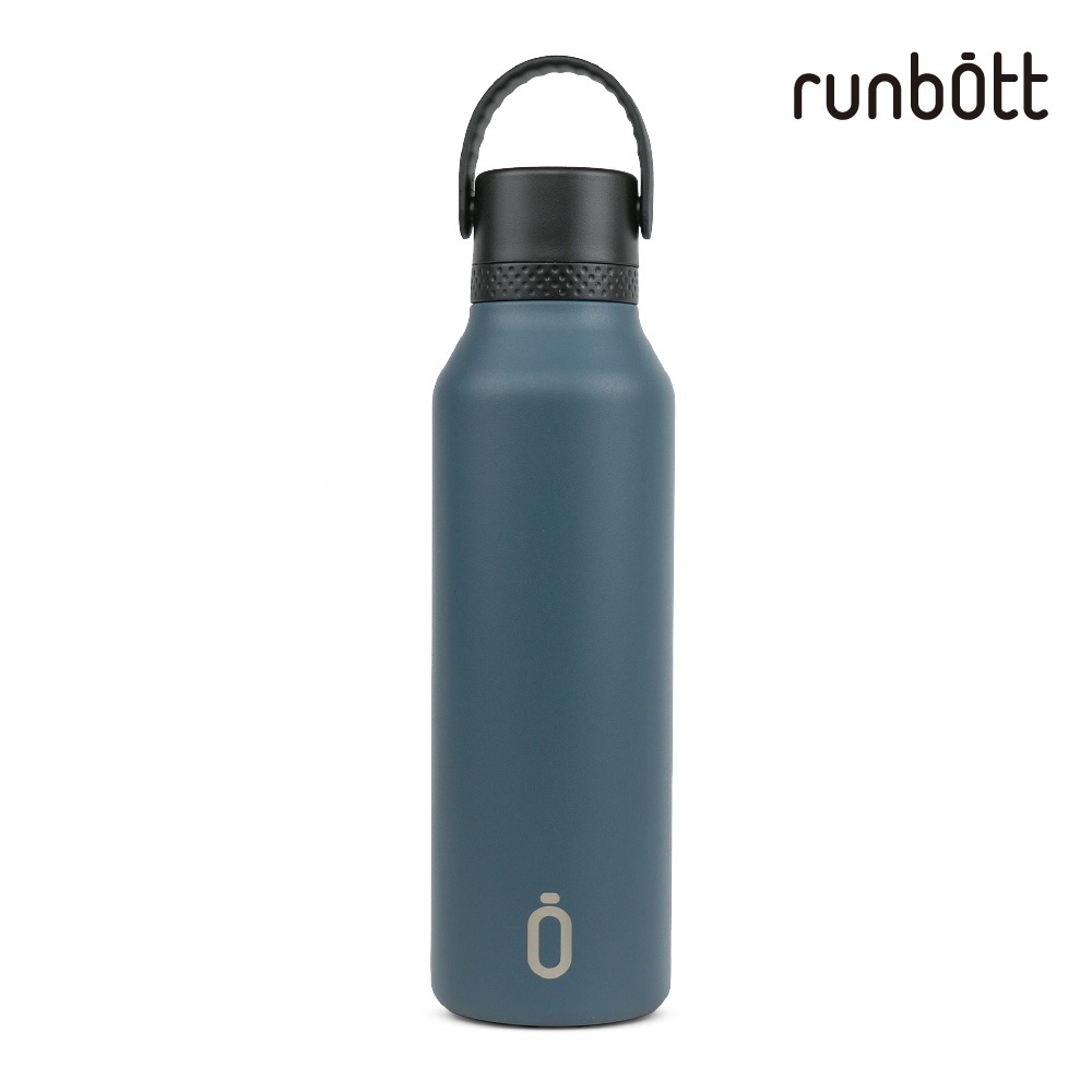 【runbott】Mii 輕量陶瓷保溫瓶600ml_海洋藍