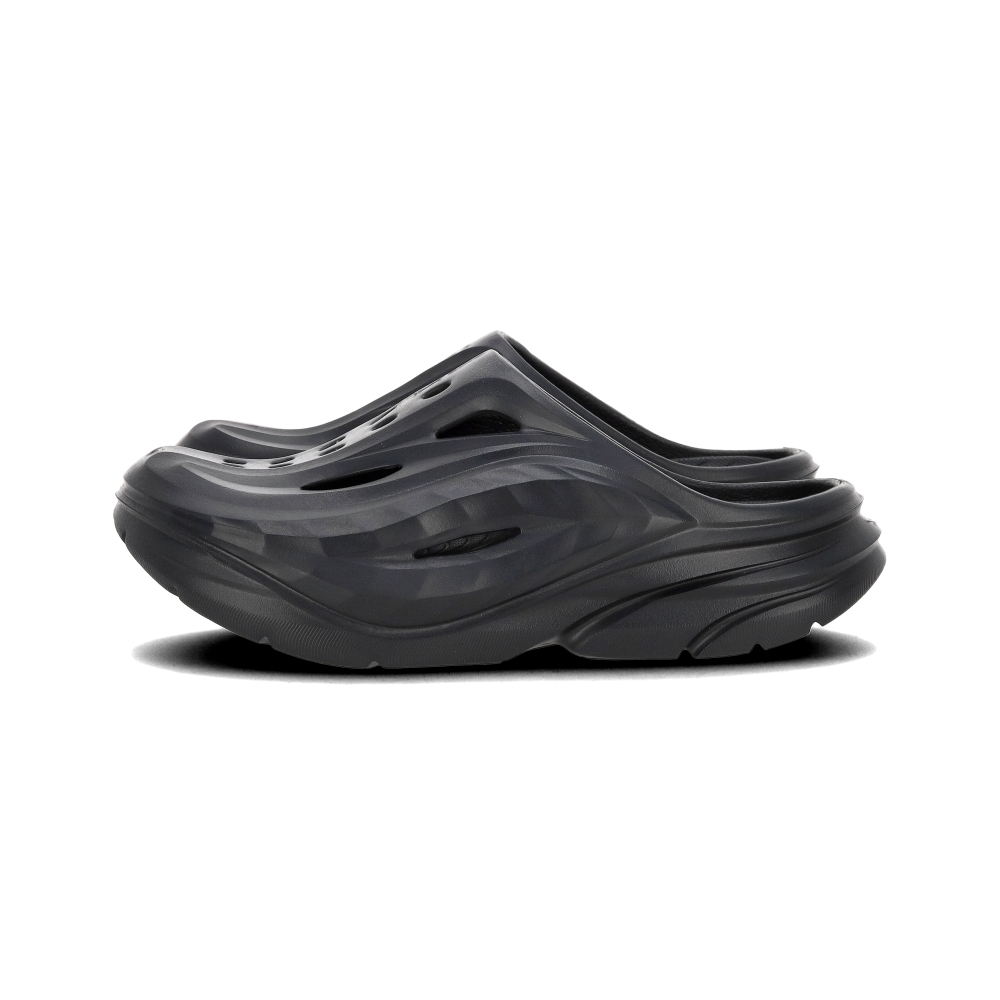 Hoka Ora Recovery Mule 男鞋 女鞋 黑色 恢復鞋 運動 休閒 拖鞋 1147951BBLC
