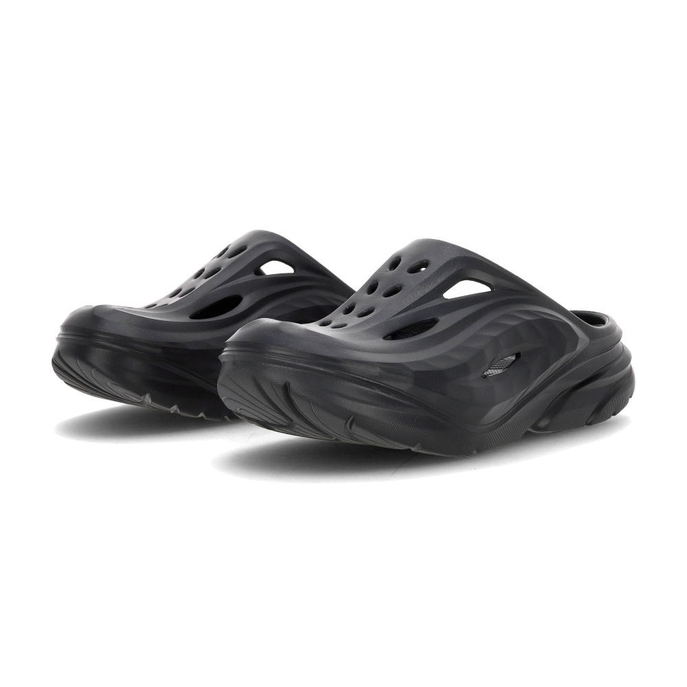 Hoka Ora Recovery Mule 男鞋 女鞋 黑色 恢復鞋 運動 休閒 拖鞋 1147951BBLC
