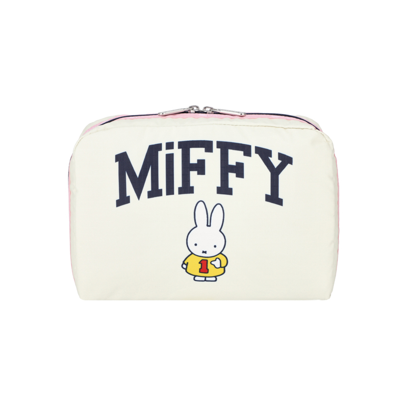 加大型化妝包 (MIFFY AND FRIENDS CREAM)
