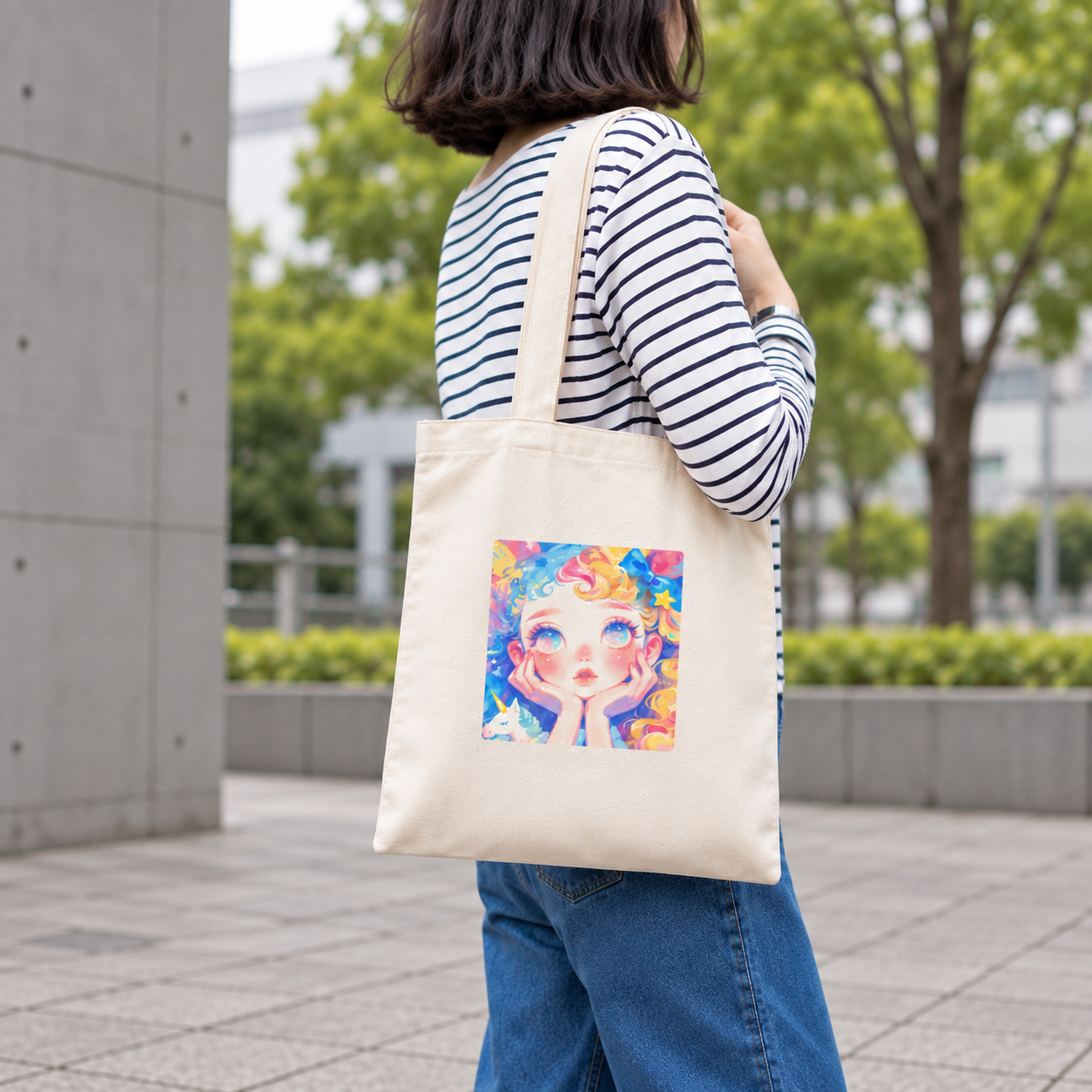 客製化帆布袋照片全彩印刷成品