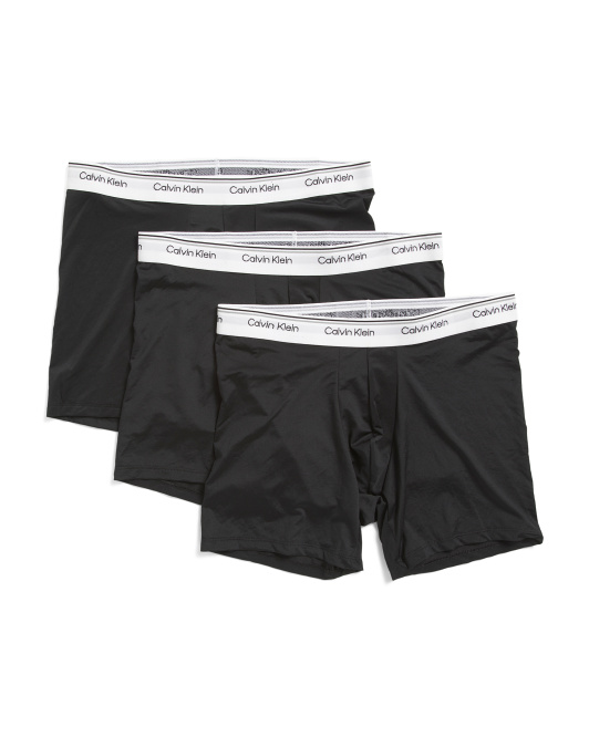 【預購】CALVIN KLEIN N093001 Balance 男裝平口四角內褲 (3條裝)
