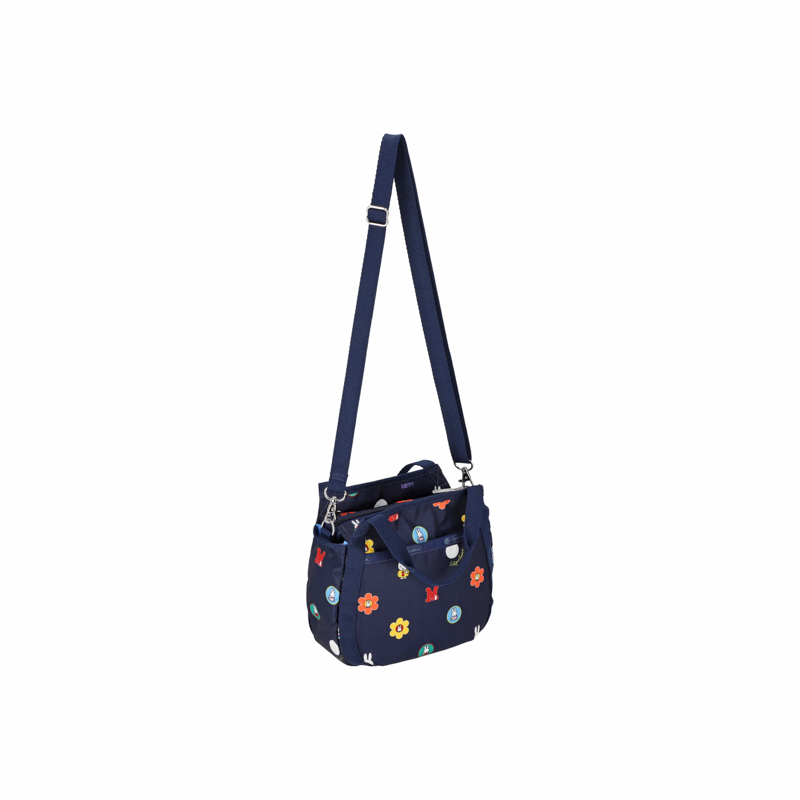 斜背手提兩用包 (MIFFY NAVY POLKA DOT ACC)