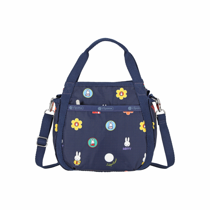 斜背手提兩用包 (MIFFY NAVY POLKA DOT ACC)