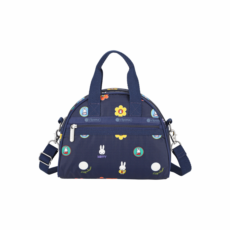 圓形兩用包 (MIFFY NAVY POLKA DOT ACC)