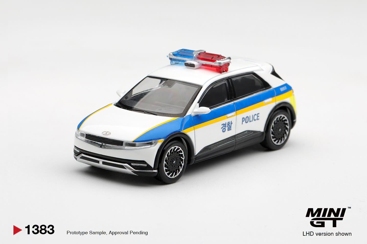 [預訂] Mini GT #1383 現代Hyundai Ioniq 5 警車