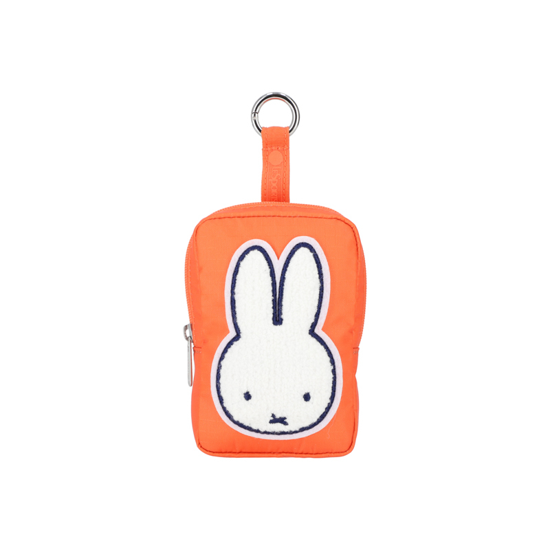 長方形小包吊飾(MIFFY ORANGE PATCHWORK)