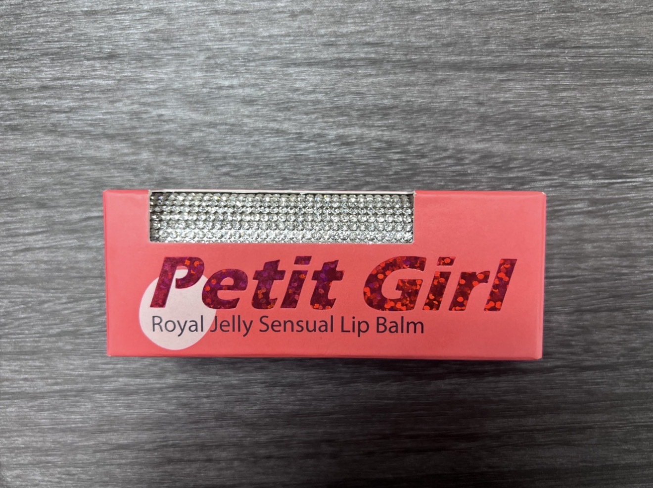 WK70 韓國Petit Girl 閃Bling Bling潤唇膏-RED 3g