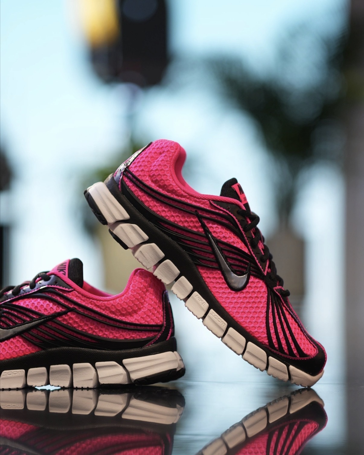 男鞋 NIKE ZOOM SKYLON 11 桃紅黑銀 緩震 支撐 透氣 運動鞋 休閒鞋【IU1869-601】