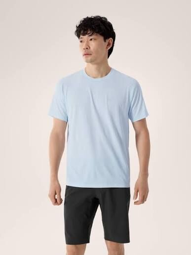 Arcteryx Cormac Crew SS M Alpine Blue