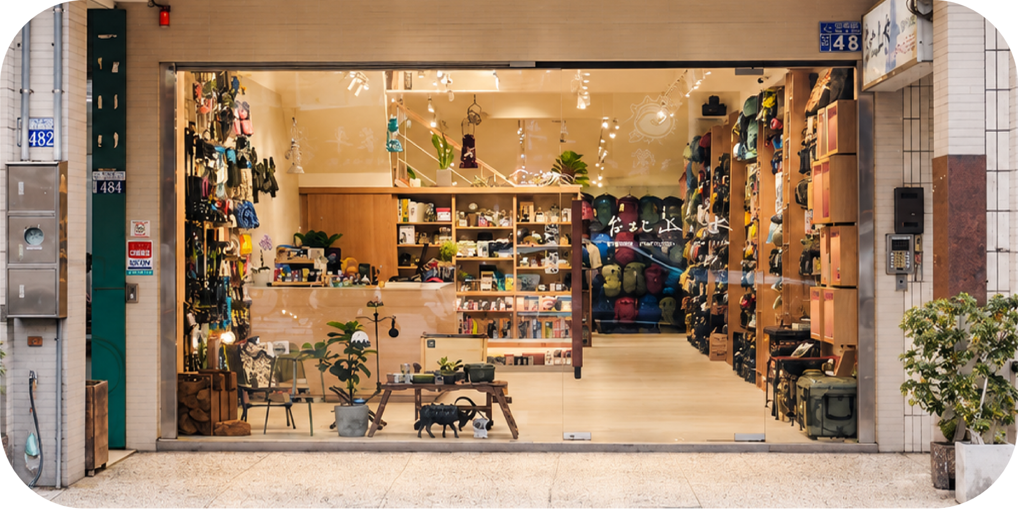 台中｜河南店門市外觀