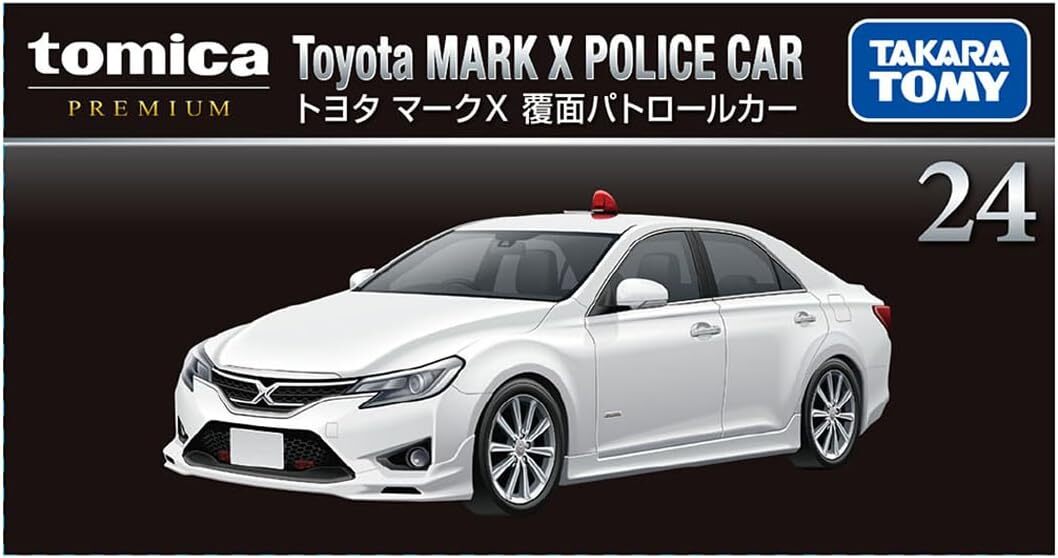 TOMICA PRM24 豐田Mark X警車