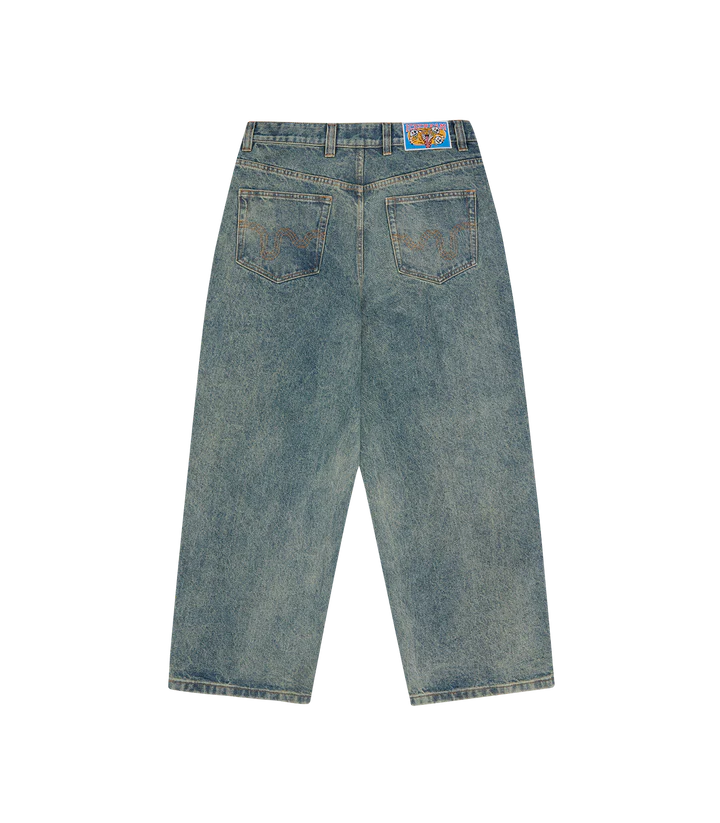 RUNNING DOG TRIPLE SCOOP DENIM PANT