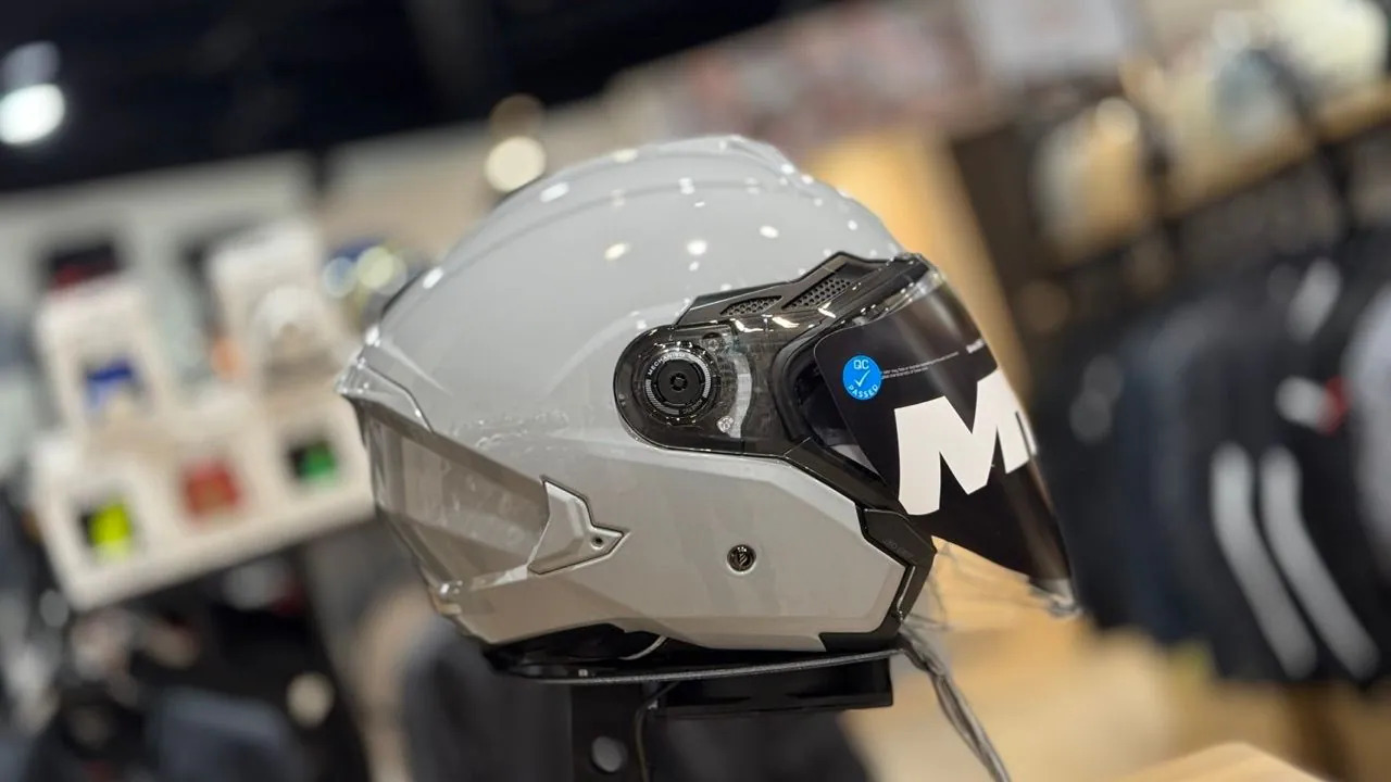 MT Helmet COSMO SV 星際 素色 水泥灰 3/4罩 安全帽 亞版