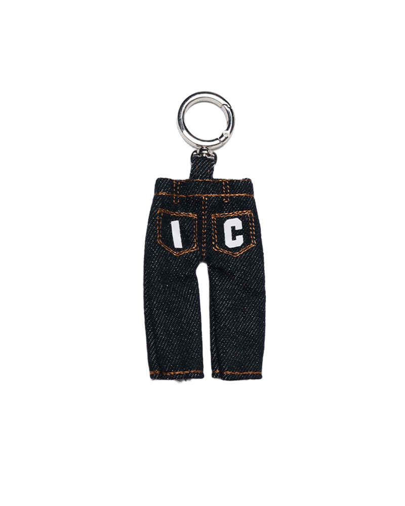RUNNING DOG DENIM KEYRING