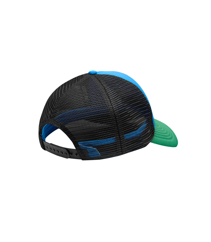 GLITTER RUNNING DOG TRUCKER CAP