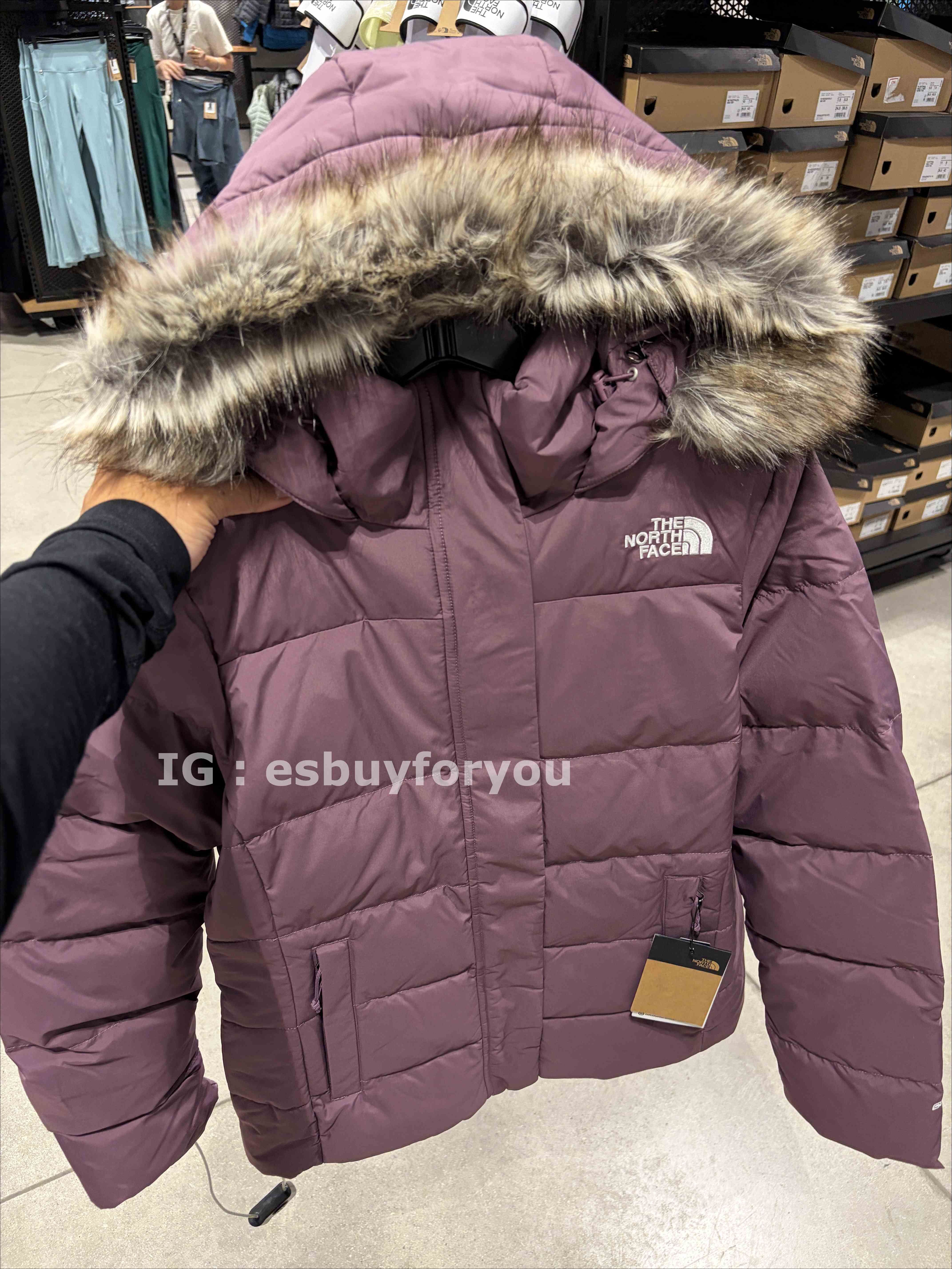 THE NORTH FACE 女大人 600蓬鬆羽絨 Gotham系列 防潑水 刺繡小標 小長版 外套 (帽子上的毛可拆)