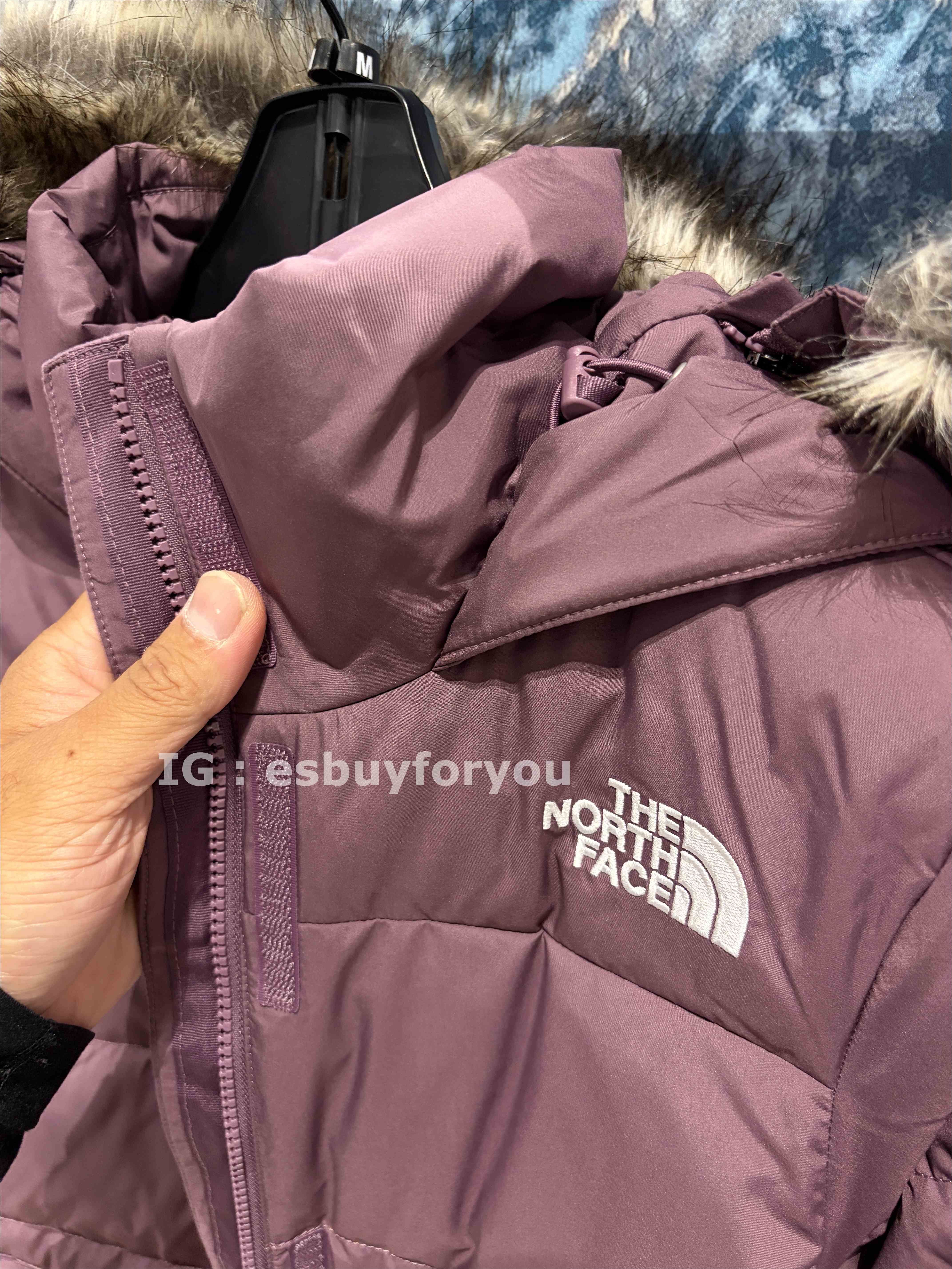 THE NORTH FACE 女大人 600蓬鬆羽絨 Gotham系列 防潑水 刺繡小標 小長版 外套 (帽子上的毛可拆)