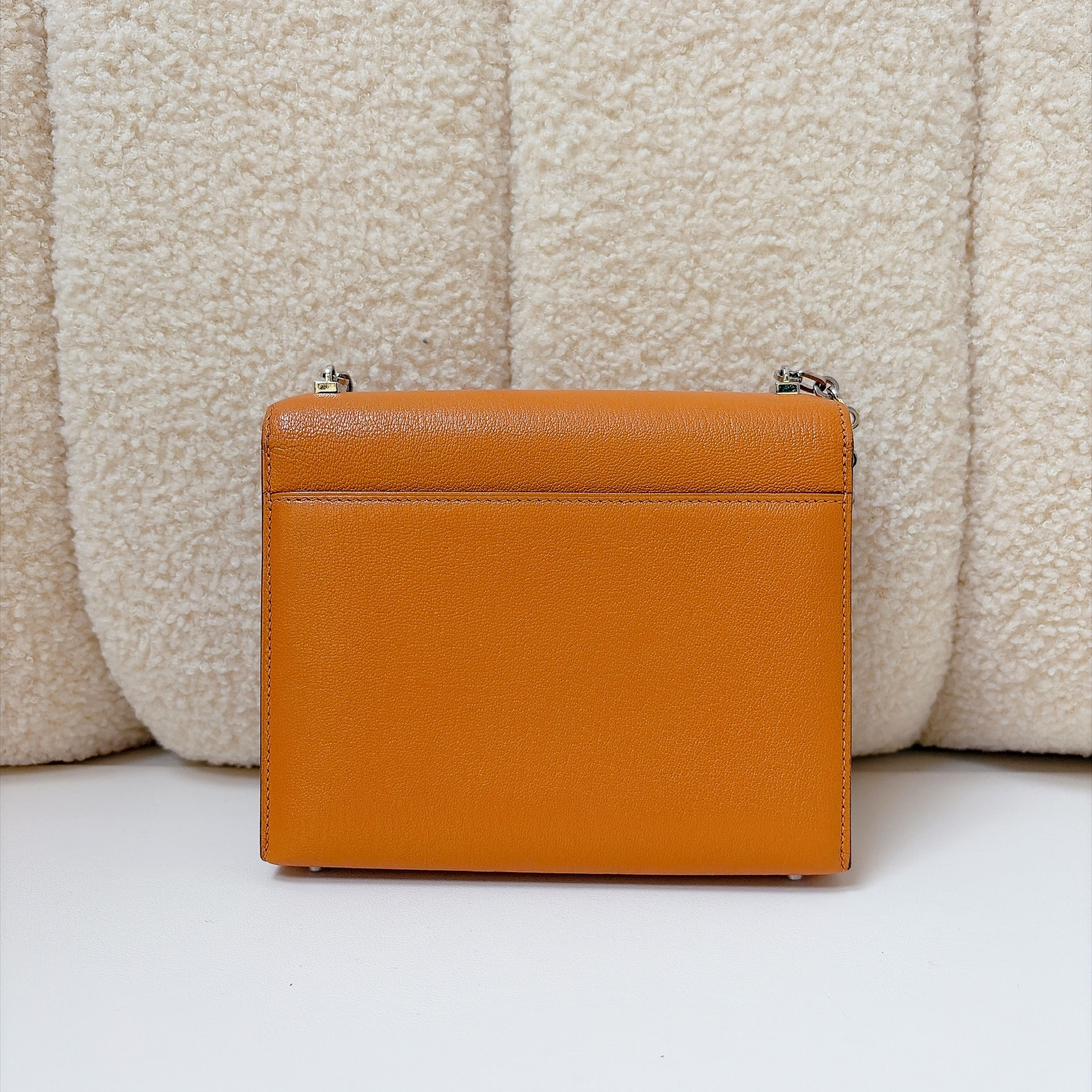 Hermès Verrou Chaine Mini - Feu / SHW