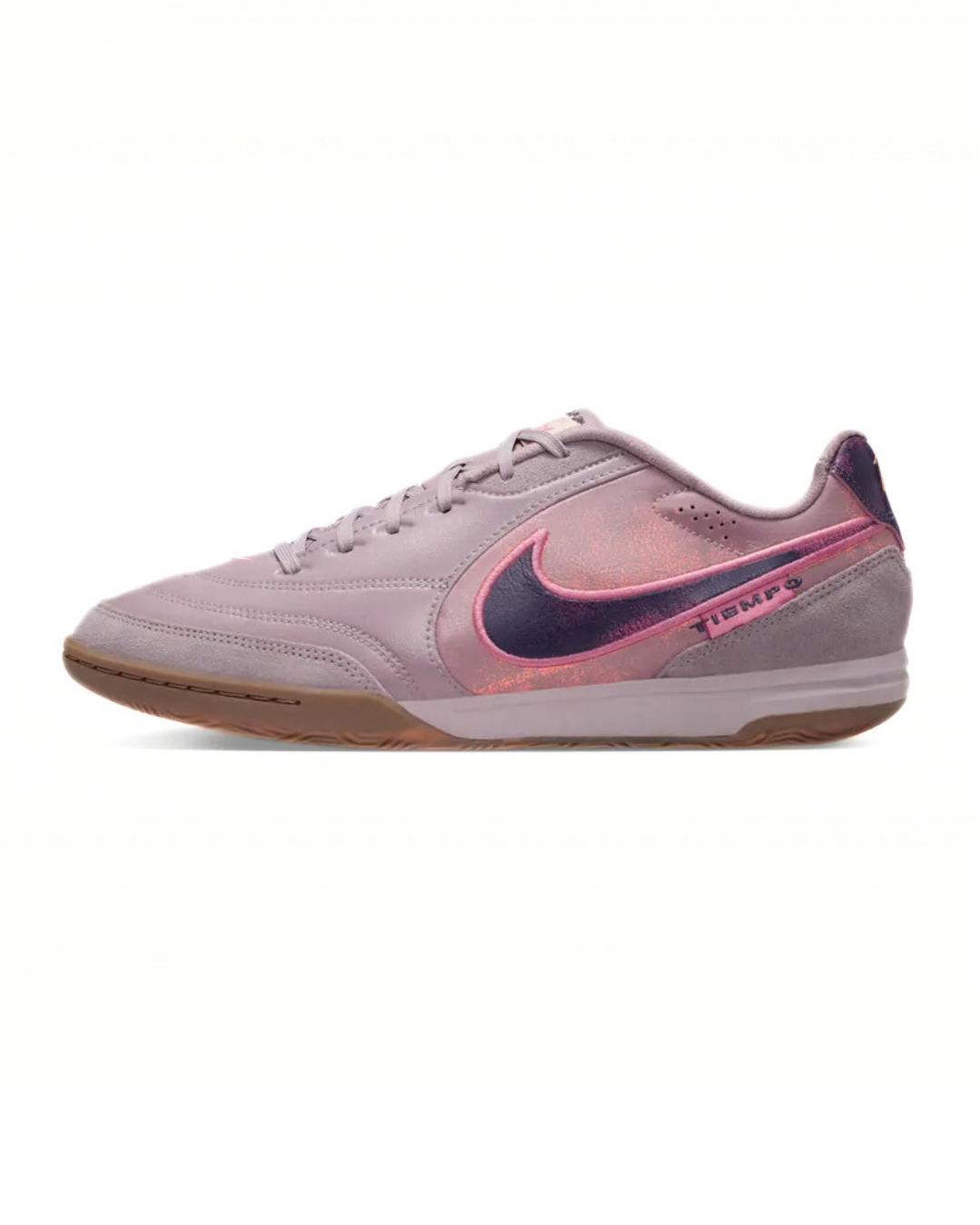 Nike Tiempo Streetgato PRM Lila 室內/街場足球鞋 Light Violet Ore/Gum Dark Brown/Peony