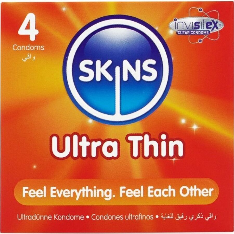 Skins Ultra Thin 極薄 55mm 4片裝 乳膠安全套
