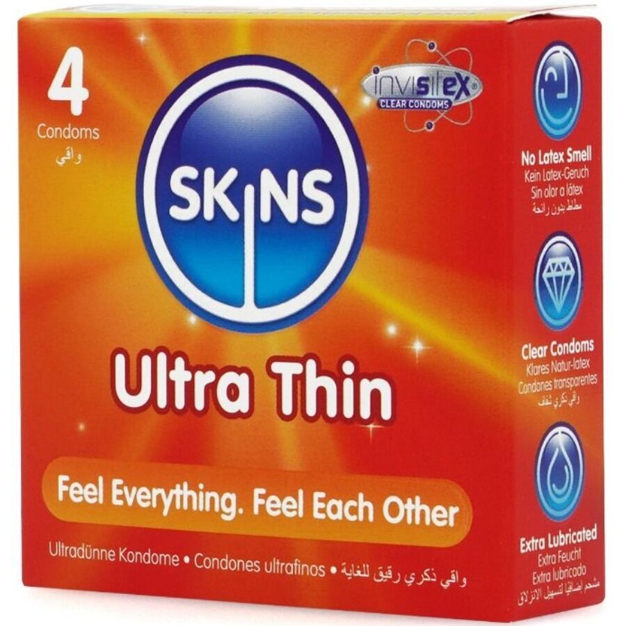 Skins Ultra Thin 極薄 55mm 4片裝 乳膠安全套