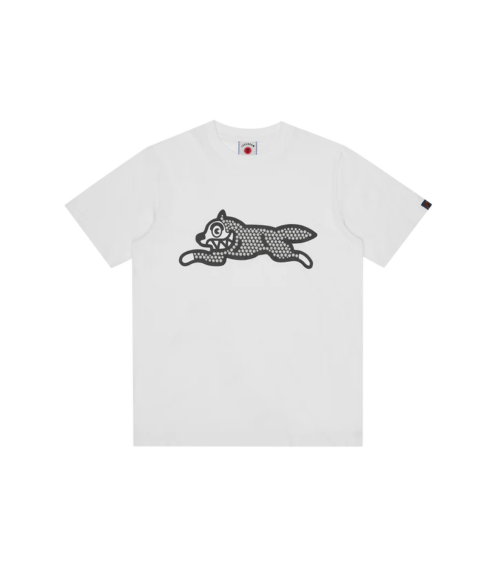 GLITTER RUNNING DOG T-SHIRT