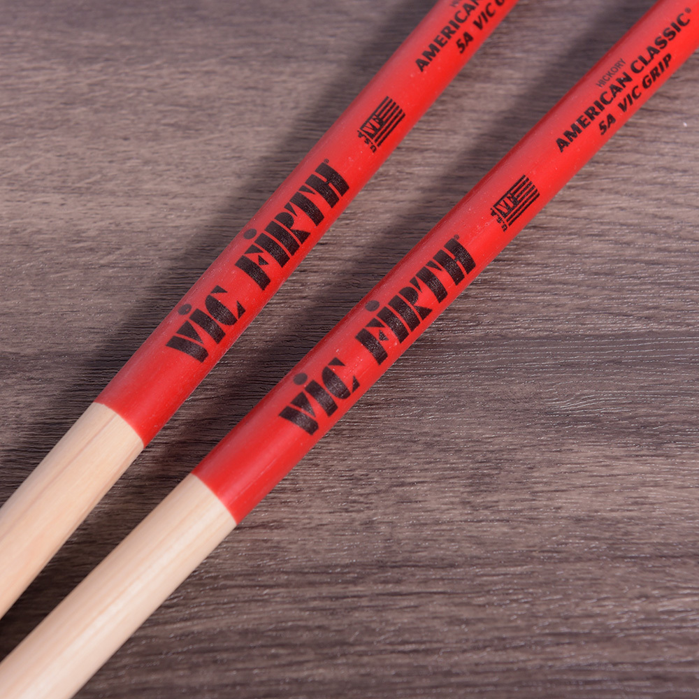 VIC FIRTH 防滑鼓棒 Vic Grip 5A/5B/7A Extreme系列 5AVG