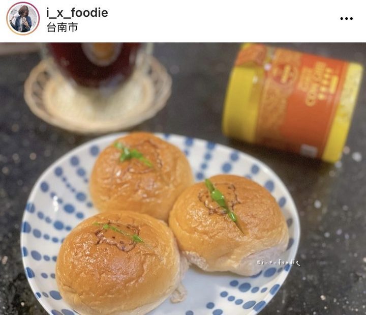 河粉在 IG 分享的小河馬麵包吃法