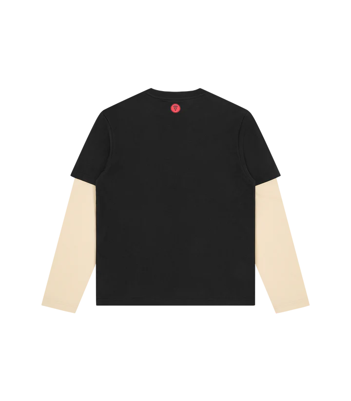 RUNNING DOG LAYERED LS T-SHIRT