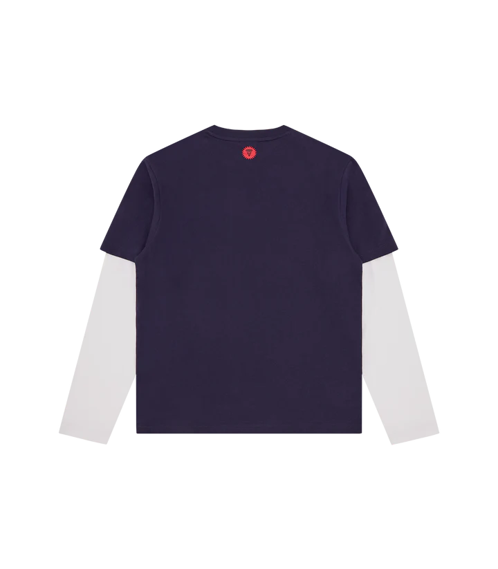 RUNNING DOG LAYERED LS T-SHIRT
