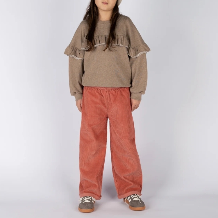 NIXNUT 羅紋寬褲 WIDE PANTS - SUNSET