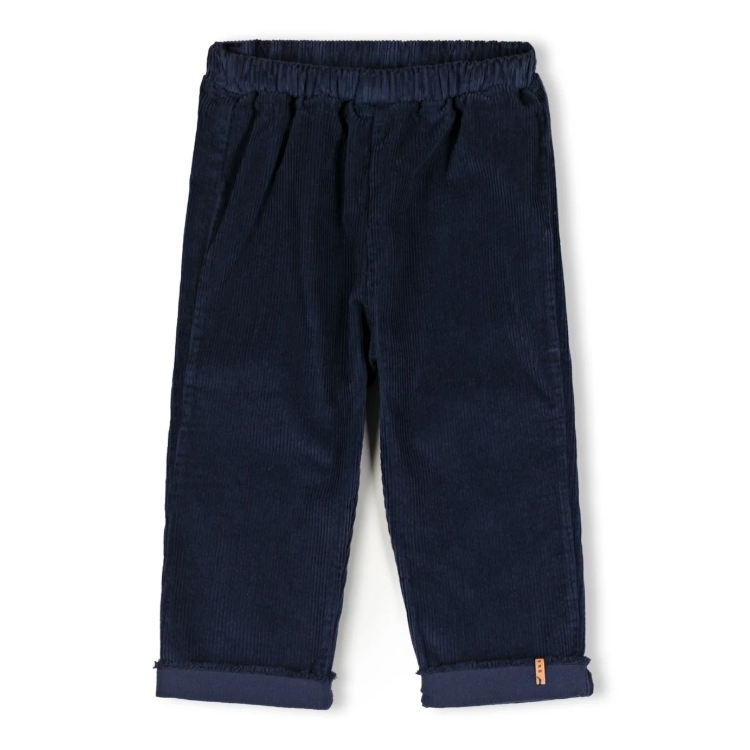 NIXNUT 不修邊燈芯絨長褲 STIC PANTS - NAVY