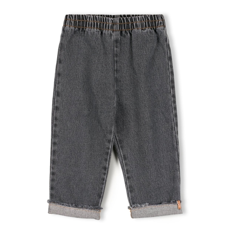 NIXNUT 不修邊牛仔長褲 STIC PANTS - ANTRACITE