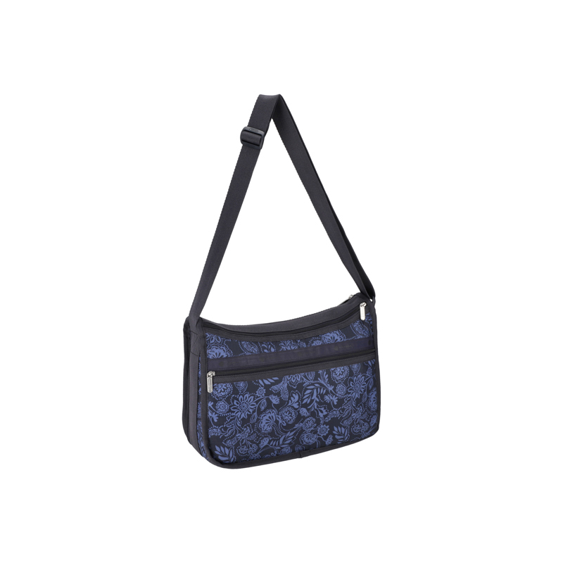 DELUXE 大型斜揹袋 (BOHO PAISLEY NAVY)