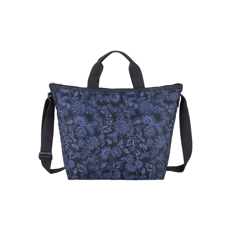 DELUXE 手挽斜揹兩用袋 (BOHO PAISLEY NAVY)