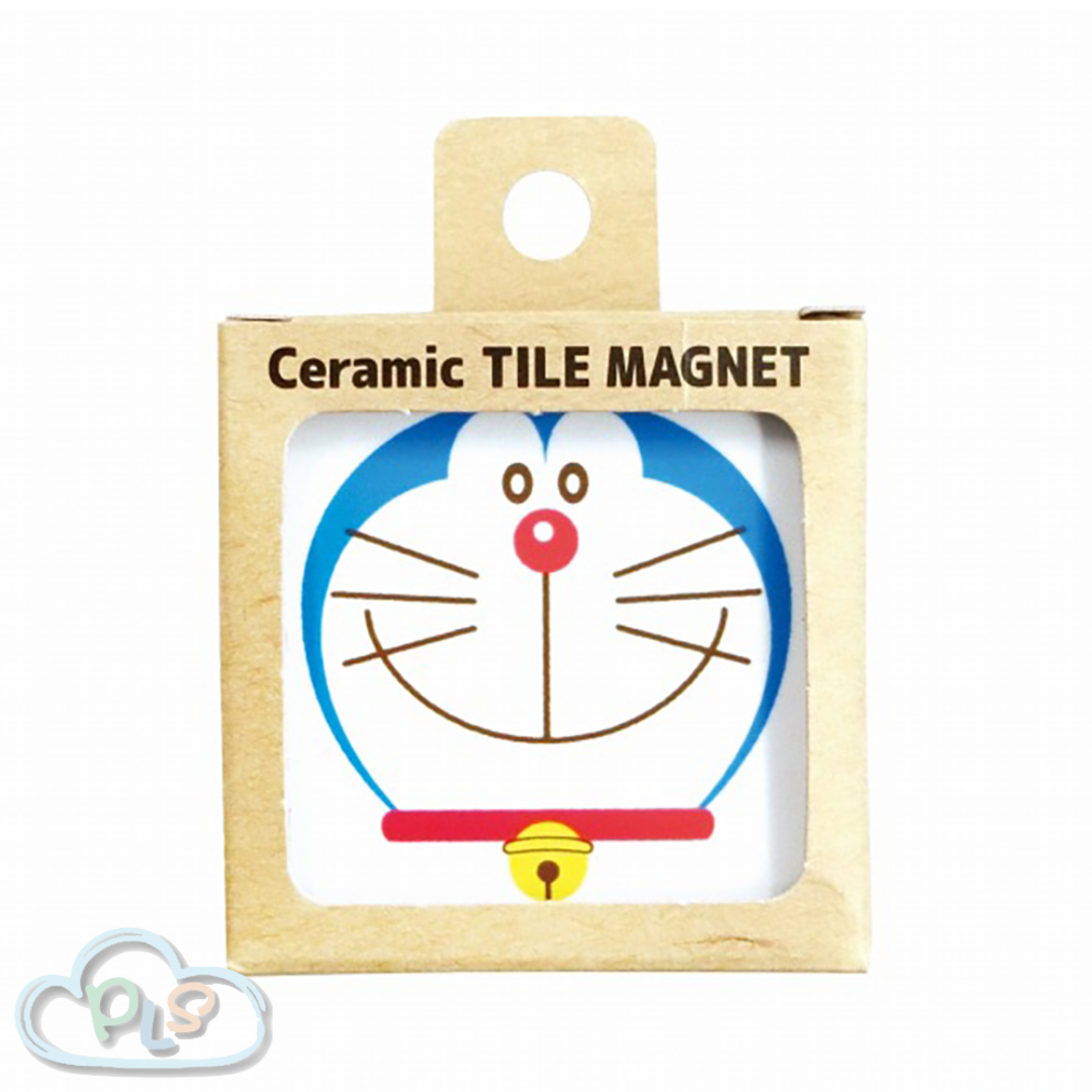 Mino Ware Ceramic Tile (Face) Doraemon Future Department Store  #40229-1