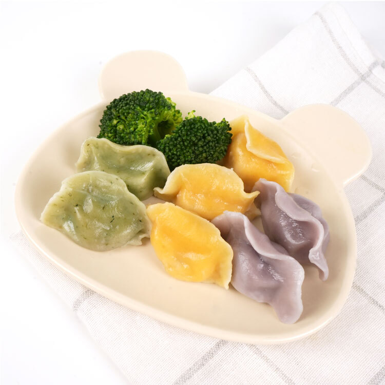 一日寶寶備餐組｜(豬or雞)水餃x1＋(魚)水餃x1+(豬or雞)餛飩x1+饅頭x1+麵包x1(口味隨機)|適合1歲以上｜冷凍