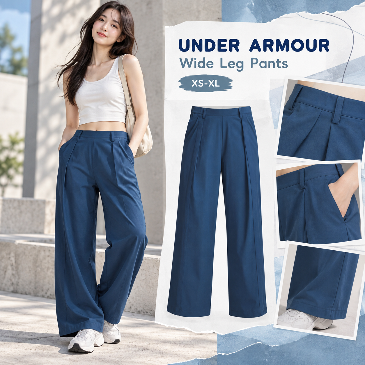 【預購】UNDER ARMOUR N093029 Unstoppable 女裝打褶長褲