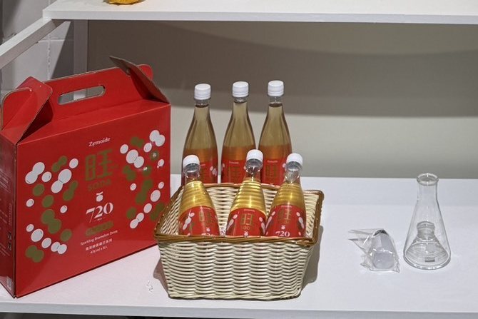 Zymoide 的攤位:鳳梨酵素