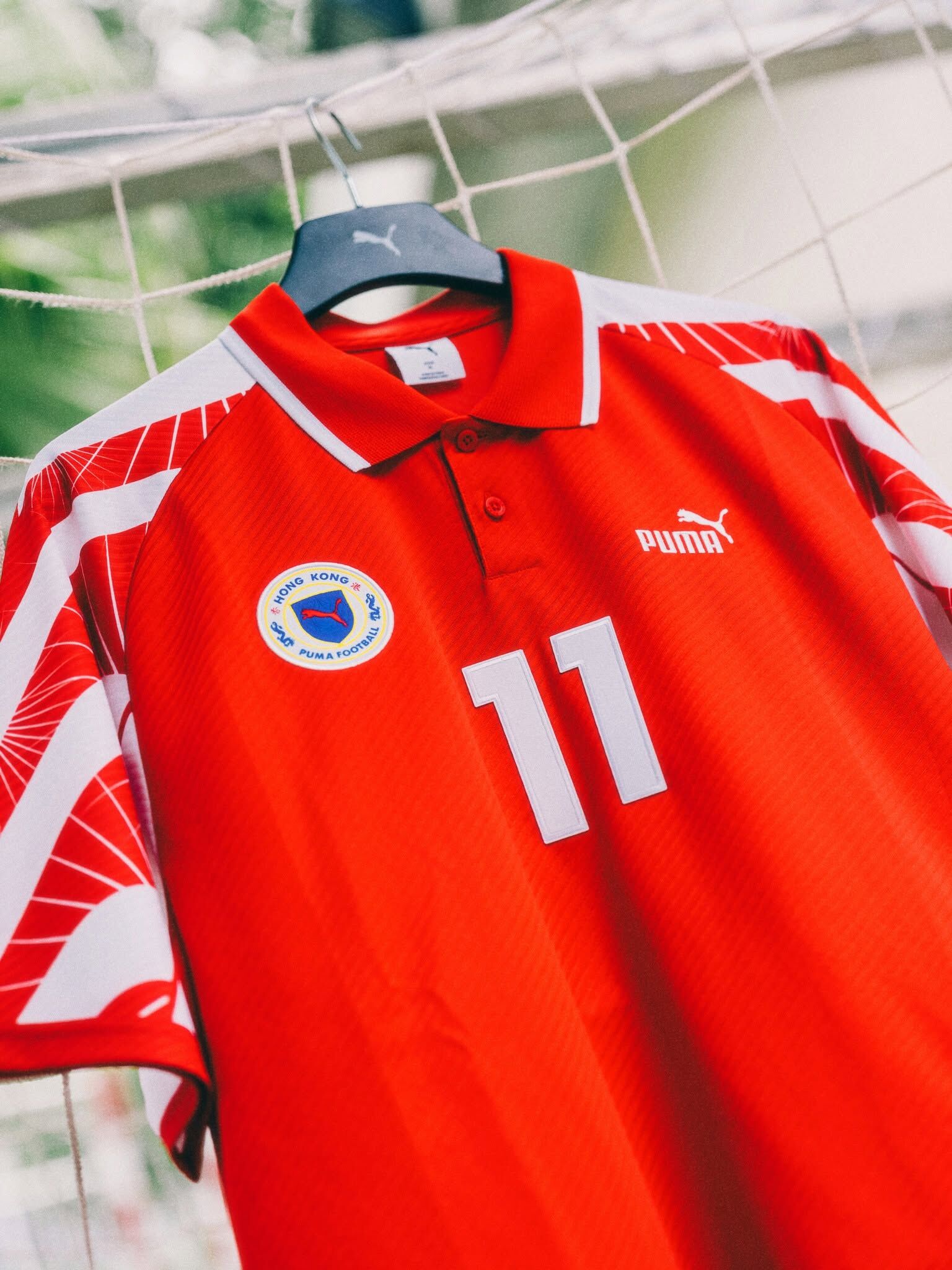 [In-Stock] Puma Hong Kong Retro Football Jersey Limited Version No.11 │ 640595-11